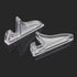 Coitak 2 PCS Clear Acrylic Stands, Mini Display Easel Holder for Sand Picture