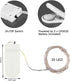 24 Pack Battery Operated Fairy Lights, 3.3ft 20 LED Silver Wire Warm White for Wedding, Party Decor