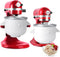 Kitwanda Ice Cream Maker Attachment for Kitchenaid Stand Mixer,2-Quart Frozen Yogurt - Ice