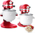 Kitwanda Ice Cream Maker Attachment for Kitchenaid Stand Mixer,2-Quart Frozen Yogurt - Ice