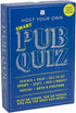 Talking Tables Pub Quiz Game Cards & Score Board Poster Host Your