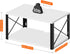 Homode Floating Night Stand, Modern Bedside Shelf Wall Mount, Wood Hanging Nightstand with Wire Hole, Floating Side