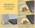 Set 6 Coasters of Round Ceramic Stone Absorbent Cute Cat Drinks Coasters for Cups and Mugs, Coffee Table, Office Desk