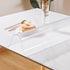 Frosted Table Cover Protector 14 x 40 Inch, 1.5mm Thick Plastic Desk