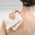 aisen Japan Japanese Silk Sericin Body Towel, Made in Japan Exfoliating Washcloth for Sensitive Skin, Gentle Cleansing
