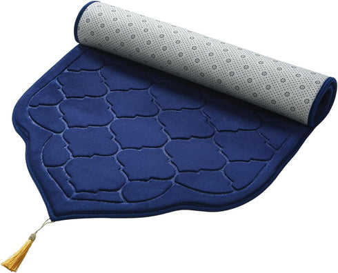 JE JOUE Prayer Rug Muslim Mat Islamic - Thickening Sponge Muslim Rug for Men Women Eid Travel Ramadan, Soft Luxury