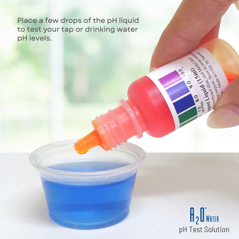 SANASTEC RED/75-100 Water pH Test Liquid - Tests