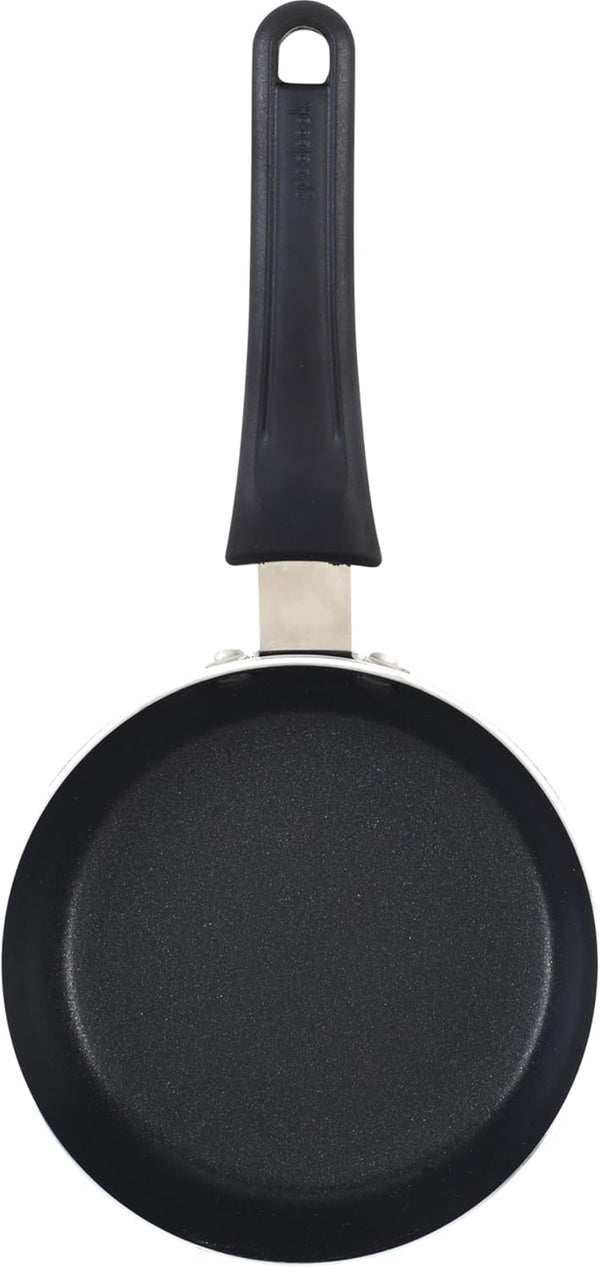 Goodcook Everyday Nonstick Aluminum Mini Frying Pan, 4.6" Round, Black