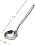 4-Piece Stainless Steel Gravy Soup Spoon, Small Soup Ladle Set