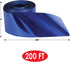 Beistle Gleam 'N Streamer Metallized Streamer, 2-Inch by 200-Feet, Blue (55365-B)