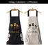 DILLMAN Women Kitchen Apron with Hand Wipe Pockets,Big Pocket,Hand-wiping, Waterproof for Cooking Baking