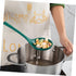 Zerodeko 1 Set Silicone Spatula Cooking Spatula, Slotted Skimmer, Nonstick Silicone Spoon, Colander Drain Tool