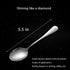Set of 6 Small Coffee Spoons, Top Food Grade Stainless Steel, 5.5 Inches, Mirror Finish & Dishwasher Safe