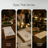 50 Count 15.75 7.87 Inch Restaurantware Disposable Napkins x Paper Linen-Feel Airlaid Napkins Gold Decorative