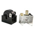 Refrigerator PTC Starter Relay 2 Pin and 6750C-0004R Overload Protector for 15 Ohm 1/6HP Compressor