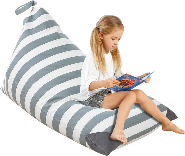Aubliss Stuffed Animal Storage Bean Bag Chairs Cover, 50"x 35" Extra Large