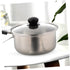 1 Set Stainless Steel Pot, Nonstick Saucepan with Lid, Deep Skillet, Stock Pot, Small Pan