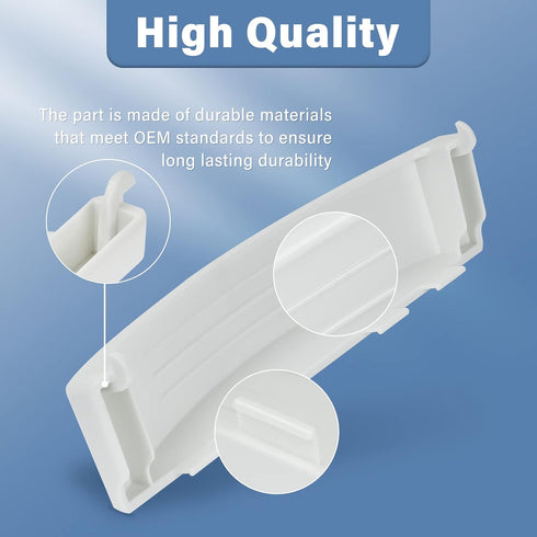 ANTOBLE WE01X30378 Dryer Door Handle Compatible with GE General Electric WE01X25878 WE1M1068 Clothes Laundry