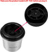 Secura Electric Coffee and Spice Grinder Replacement Parts, Stainless Steel Removable Grinder Bowl for Model SP-7412