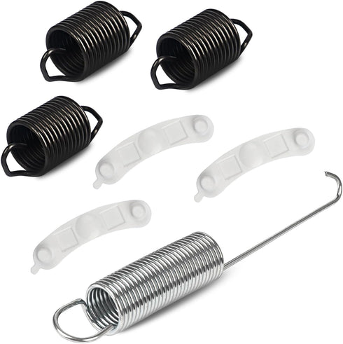 Whirlpool Washer Parts Kit, 3 Pcs Suspension Spring Wp63907, 1 Pcs Counterweight W10250667, 3 Pcs Tub Wear Pad