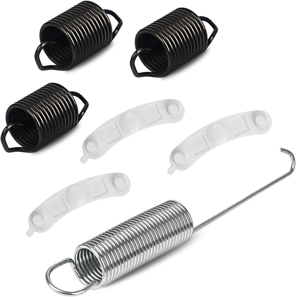 Whirlpool Washer Parts Kit, 3 Pcs Suspension Spring Wp63907, 1 Pcs Counterweight W10250667, 3 Pcs Tub Wear Pad