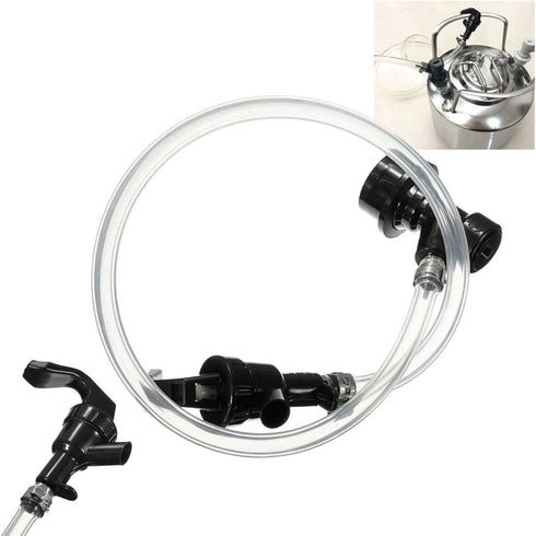 PERA 6 PACK Picnic Tap Faucet Disconnects Spigot Keg Bottling Bucket Tap