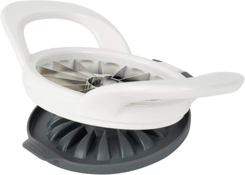 PrepWorks by Progressive 16-Slice Thin Apple Slicer and Corer, Dishwasher Safe with Safety Cover