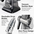 3-in-1 Cheese Grater Hand Crank Rotary Vegetables Shredder with Handle, Graters with Interchangeable Blades