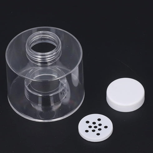 6pcs Spice Jars, Stackable Plastic Spice Jar with Shaker Lids, Clear Dredge Spice Shaker Containers for Storing Spice,