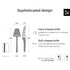 Set 2 Set LARS NYSM Cheese Slicer and Knife pcs. I Cheese Knife & Cutter Made of Stainless Steel (Stainless Steel)