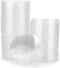 Beasea Aluminum Foil Cups with Lids, 100pcs Disposable Plastic Souffle Cup for Baking
