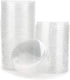 Beasea Aluminum Foil Cups with Lids, 100pcs Disposable Plastic Souffle Cup for Baking