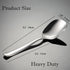 Large Serving Spoon, Premium 316L Stainless Steel Buffet Serving Spoon, 9.5 Inch (1 pack)