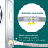 Washer Drain Hose, 13 Feet Flexible Universal Dishwasher Drain Hose Extension Kits with 1 Hose, 4 Clamps, U-Bend Holder