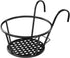 Yardwe Hanging Succulent Planter Flowerpot Holder Stand for Balcony Window Porch Metal