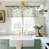 Room,18 Inch XTMYI Valances for Windows,Sheer Kitchen Window Valance Curtains,Boho Valance for Bedroom/Bathroom/Living