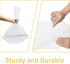200 Pack 18 24 Inch Packaging, Bag(1 x Plastic Produce Bags Bread Loaf Bags Clear Plastic Flat Poly Bags with Twist