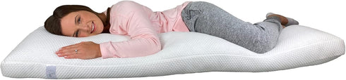 Supportive Full Body Pillow Contours to Body Soft Pillow Extra Long Pillow
