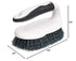 2-Pack, Amazon Basics All Purpose Rectangular Scrub Brush, Hard Bristle, Stiff Bristles, Sturdy, Ergonomic Long Handle