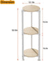 3 (3 Plant Stand Indoor Corner Tall Tier Metal Modern Flower Storage Plant Shelf Holder for Living Room Balcony Garden