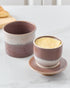XELA Ceramic Butter Crock, The Original Reactive Two-Colour Glaze, Butter Dish With Water Line for Spreadable Fresh