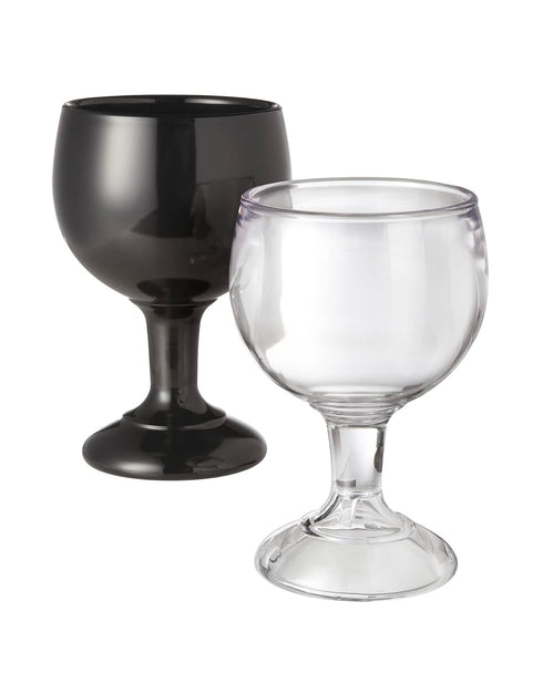 G.E.T. GOB-20-1-SAN-CL-EC Shatterproof Heavy-Duty Plastic Margarita Beer Schooner
