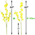 Artificial Flowers Orchids, Silk Fake Flowers in Bulk, 10 Pcs for Wedding Party Home Decoration