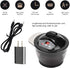 Electric Mixer with Scales Mixing Bowl, Automatic Dye Cream Blender for Hair Salon, Home, US Plug