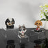 2 Sets,3 -8.4"x6.3"x4.3" NIUBEE Acrylic Display Risers Stand Steps Clear Riser Shelf Showcase for Amiibo Funko POP