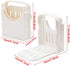 Foldable Bread Slicer Cutting Guide with 5 Slice Thicknesses Mold, Bagel Loaf Sandwich Cutter