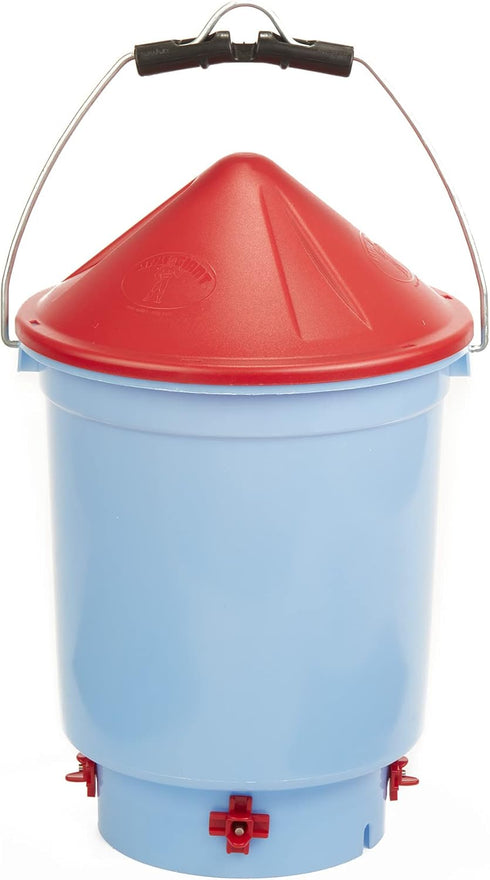 3 Little Giant Deluxe Hen Hydrator | Chicken Waterer | Poultry Water Dispenser | Made in USA | Gallon