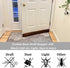 Evelots Cold, Hot Air Door Draft Stopper - Strong Metal Clips to Block Cold Air and Noise, 36 Inch Wide
