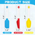Webake Mini Silicone Spatula Set, Non-Stick Small Spatulas for Mixing, Cooking, Baking, Heat Resistant, Dishwasher Safe