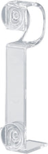 CA120-4 Window Candle Holders: Pack of 4 with 2 Suction Cups and Plastic L-Shaped Safety Bracket for Candles